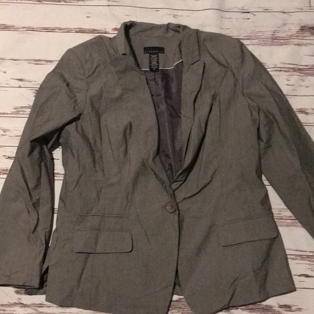 Pinstripe Blazer